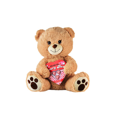 Jumbo Plush Bear 20" Gift Set, 2 Pieces for Valentine's Day