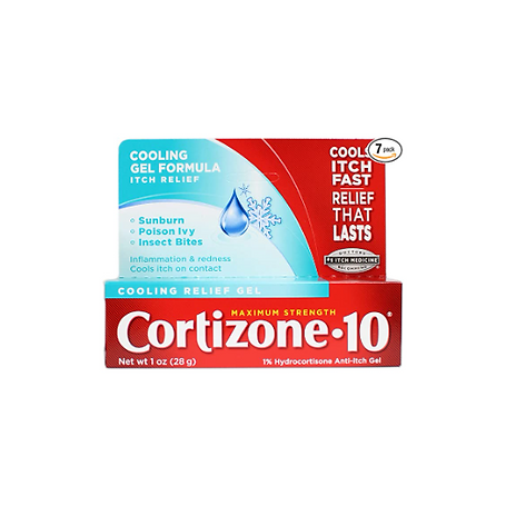 Cortizone-10 Cooling Relief Anti-Itch Gel - Pack of 7